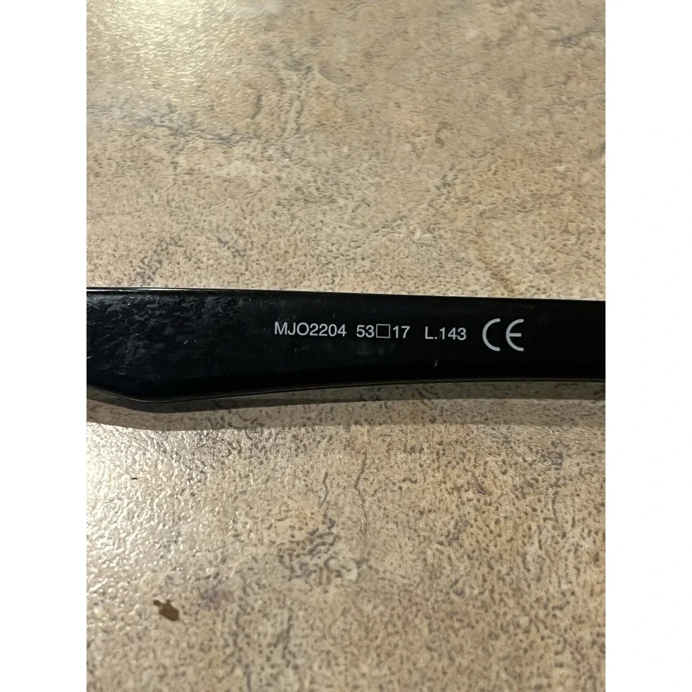 Maui Jim Eyeglasses Frames MJO2204-02 Black Rectangular Full Rim 53-17-143